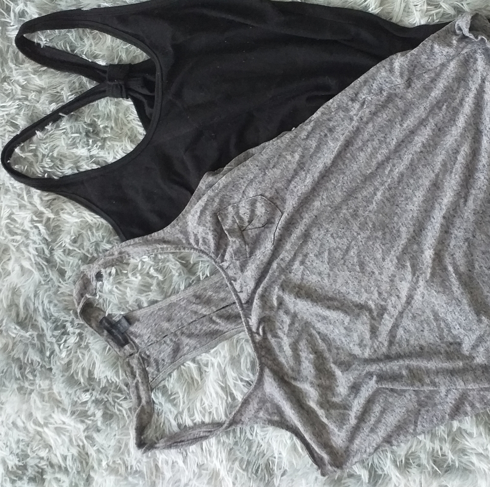 AE and Old Navy razorback tanks
